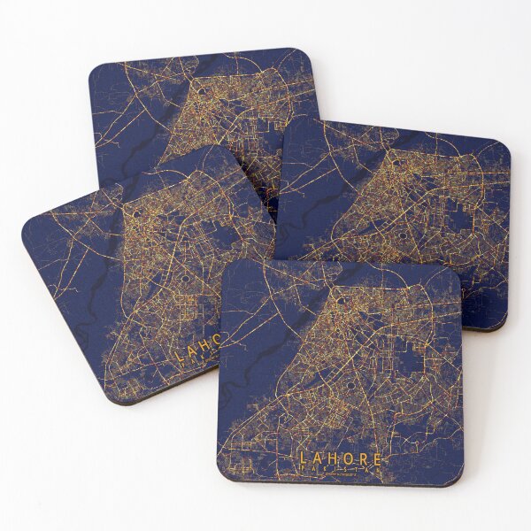 Item preview, Lahore, Pakistan - City At Night designed and sold by deMAP.