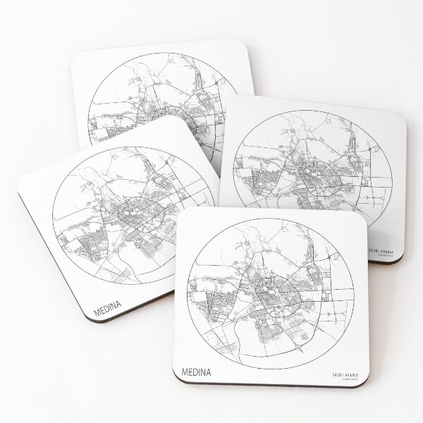Item preview, Medina City Map of Saudi Arabia - Circle designed and sold by deMAP.