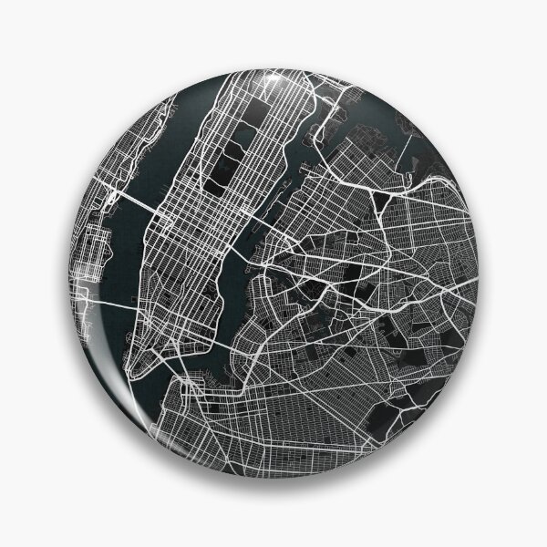 Item preview, New York City Map of the United States - Dark designed and sold by deMAP.