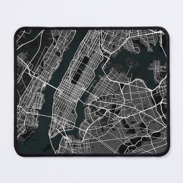 Item preview, New York City Map of the United States - Dark designed and sold by deMAP.