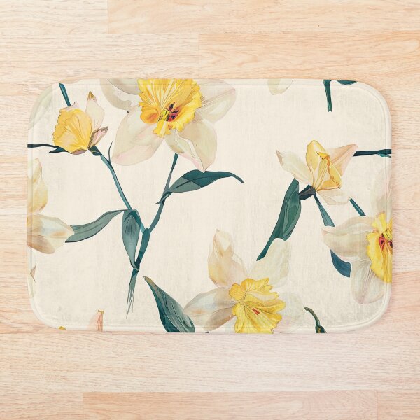 Item preview, Glowing White Floral Radiance designed and sold by YourPrettyHome.