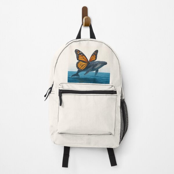 Item preview, Magical Whale with Butterfly Wings – Ocean Fantasy designed and sold by Suerte1111.