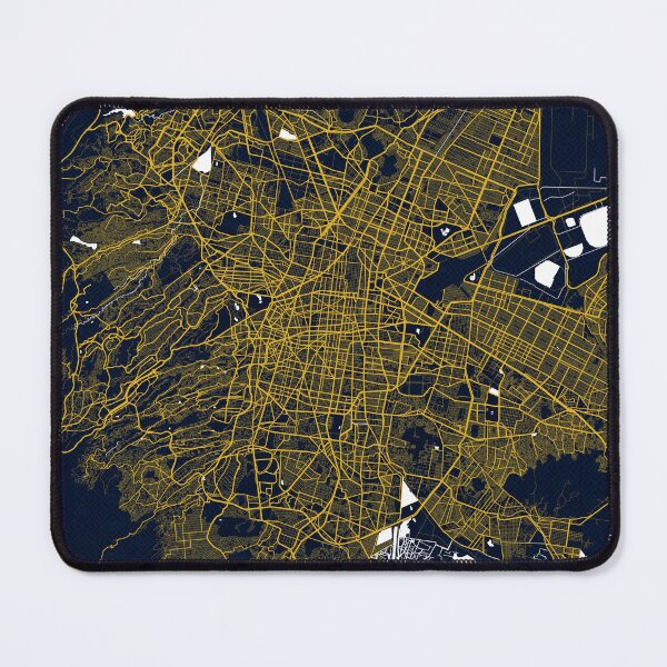 Item preview, Mexico City Map  - Gold Art Deco designed and sold by deMAP.