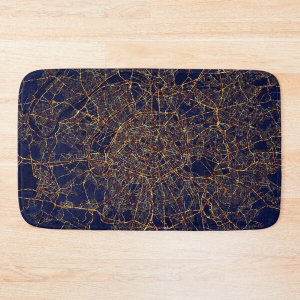 Item preview, Paris City Map of France - Night designed and sold by deMAP.