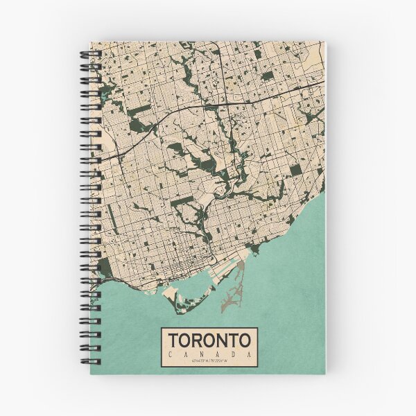 Item preview, Toronto City Map of Canada - Vintage designed and sold by deMAP.