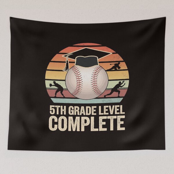 Item preview, 5th Grade Level Complete Baseball Boy Last Day Of School designed and sold by MAKOPOKOShop.