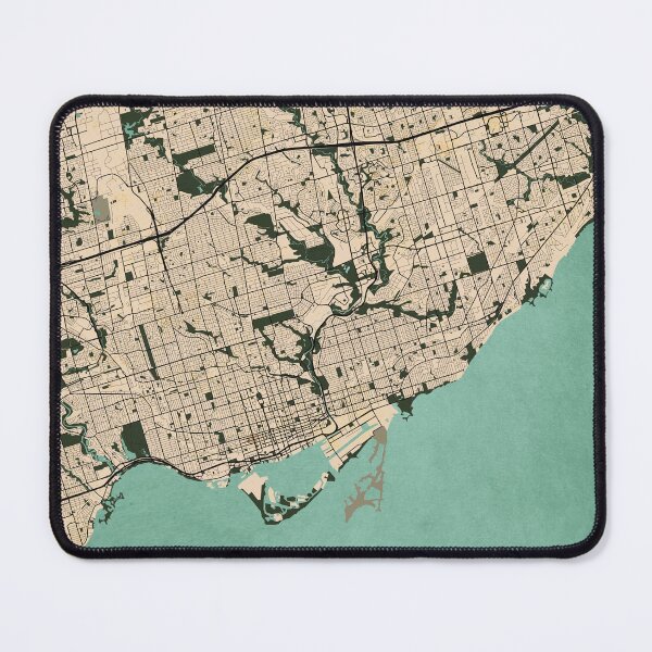 Item preview, Toronto City Map of Canada - Vintage designed and sold by deMAP.