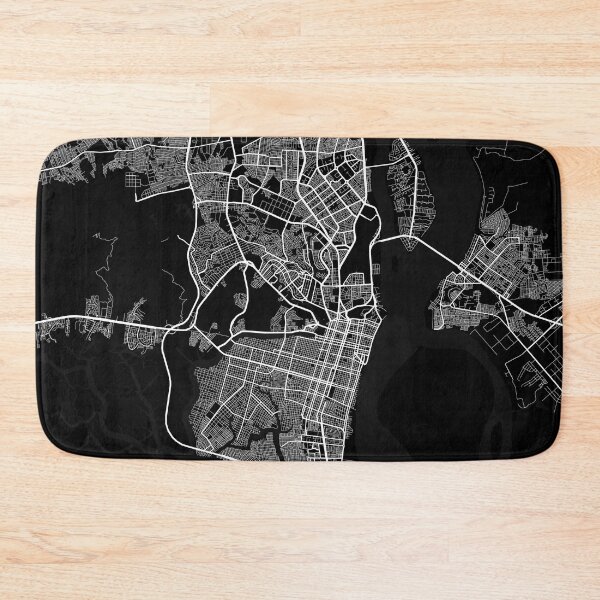 Item preview, Guayaquil City Map Ecuador - Full Moon designed and sold by deMAP.