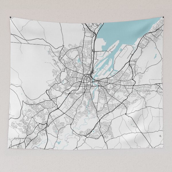 Item preview, Belfast City Map of Northern Ireland - Circle designed and sold by deMAP.