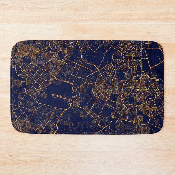 Item preview, New Delhi City Map of India - Night designed and sold by deMAP.