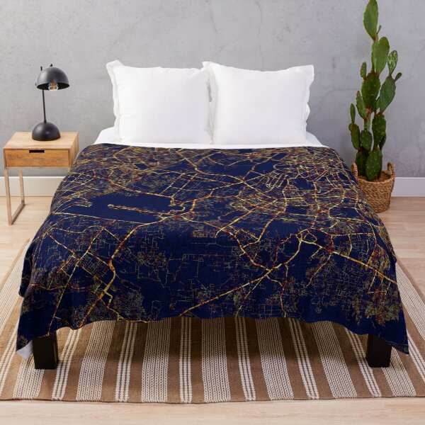 Item preview, New Delhi City Map of India - Night designed and sold by deMAP.