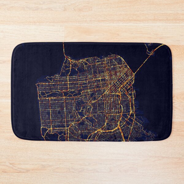 Item preview, San Francisco, California - City At Night designed and sold by deMAP.