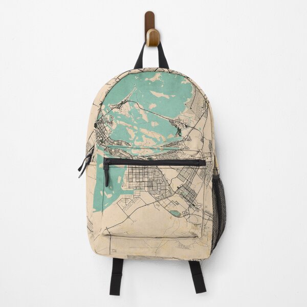 Item preview, Abu Dhabi City Map of United Arab Emirates - Vintage designed and sold by deMAP.