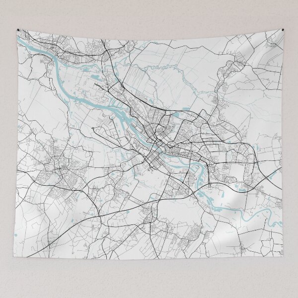 Item preview, Bremen City Map of Germany - Circle designed and sold by deMAP.