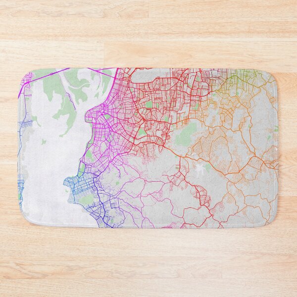 Item preview, Porto Alegre City Map of Brazil - Colorful designed and sold by deMAP.