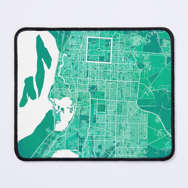 Item preview, Mandalay City Map of Myanmar - Watercolor designed and sold by deMAP.