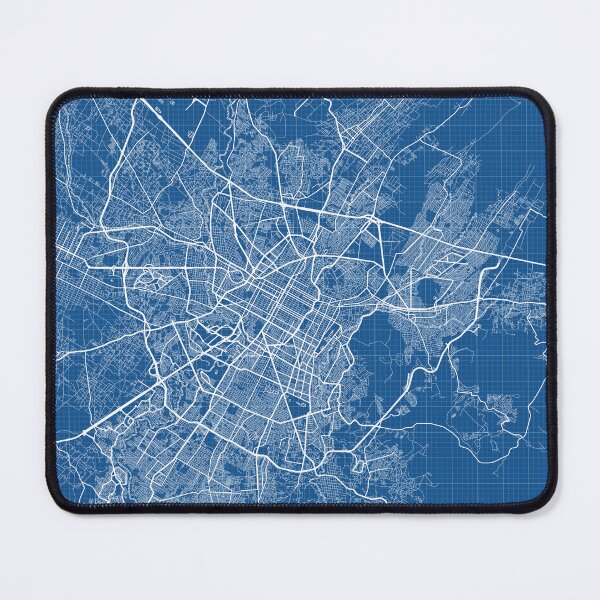 Item preview, Puebla City Map of Mexico - Blueprint designed and sold by deMAP.