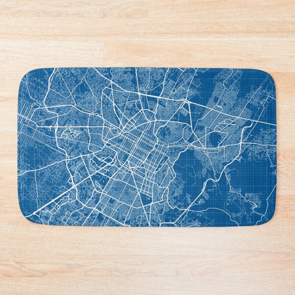 Item preview, Puebla City Map of Mexico - Blueprint designed and sold by deMAP.