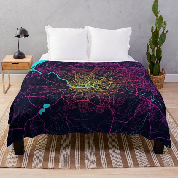 Item preview, Bristol City Map of England - Neon designed and sold by deMAP.