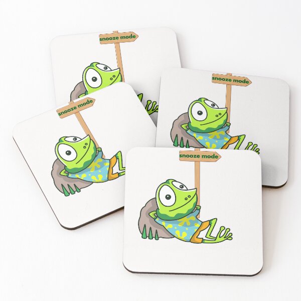 Item preview, Snooze Time: Chilled-Out Frog  designed and sold by NINI-7Store.
