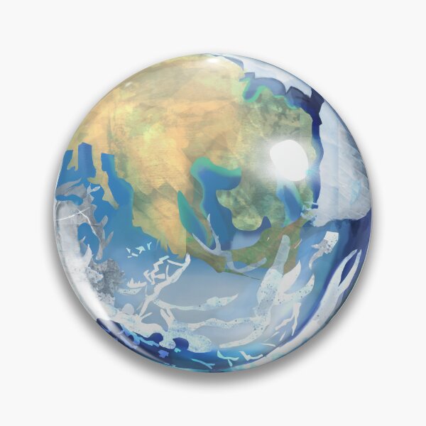 Item preview, Crystal Earth: A Fragile World designed and sold by Amelune Sketchbook.