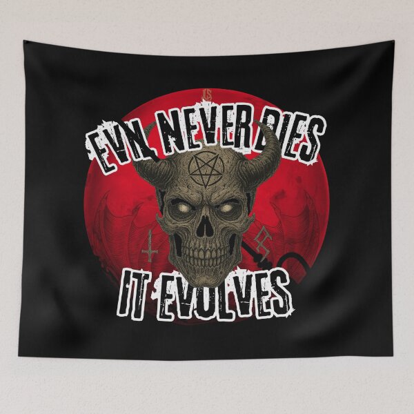 Item preview, Evil Evolution: The Twisted Skull designed and sold by II IRONSKULLS II.