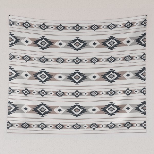 Item preview, Modern Aztec Southwestern Navajo Tribal Stripes Pattern designed and sold by BWDecorPattern.