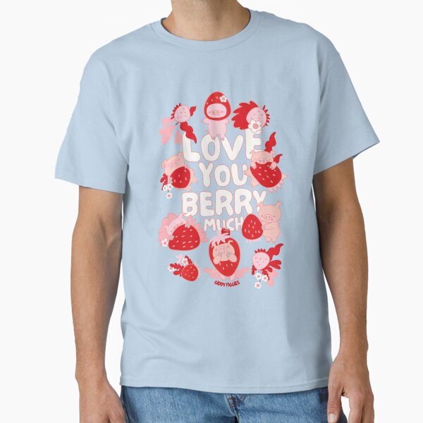 Giddy Piggies Love You Berry Much Classic T-Shirt