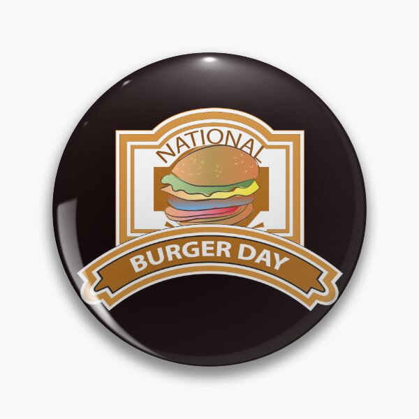 Item preview, National Burger Day Sign designed and sold by karyalangit.