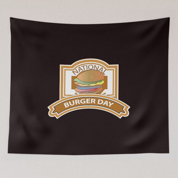 Item preview, National Burger Day Sign designed and sold by karyalangit.