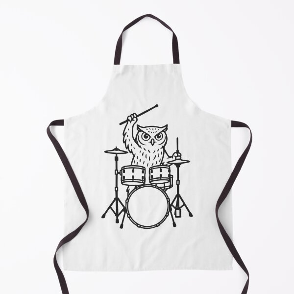 Item preview, Funny Owl Drummer Drumming Drums Music Lover Boys Girls designed and sold by rafaeltto.