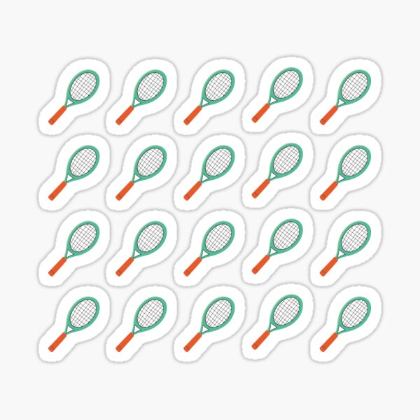 Item preview, Green cartoon-style tennis racket pack designed and sold by charlypicazo.