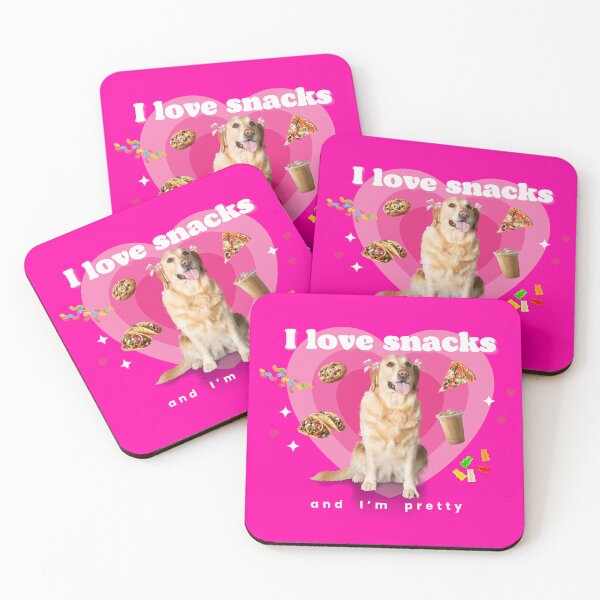 Item preview, I love snacks and I'm pretty designed and sold by KatelynMitalski.