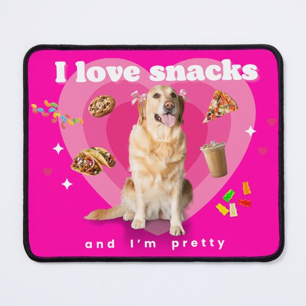 Item preview, I love snacks and I'm pretty designed and sold by KatelynMitalski.