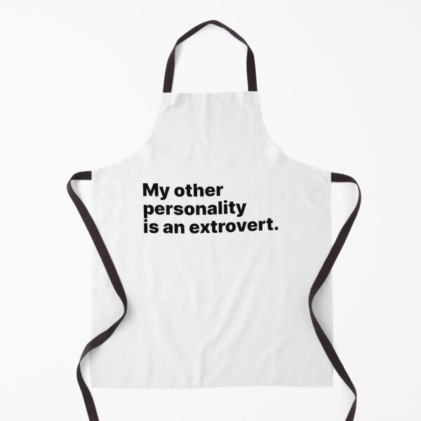 Item preview, My other personality is an extrovert | Black text designed and sold by ThingsOnTees.