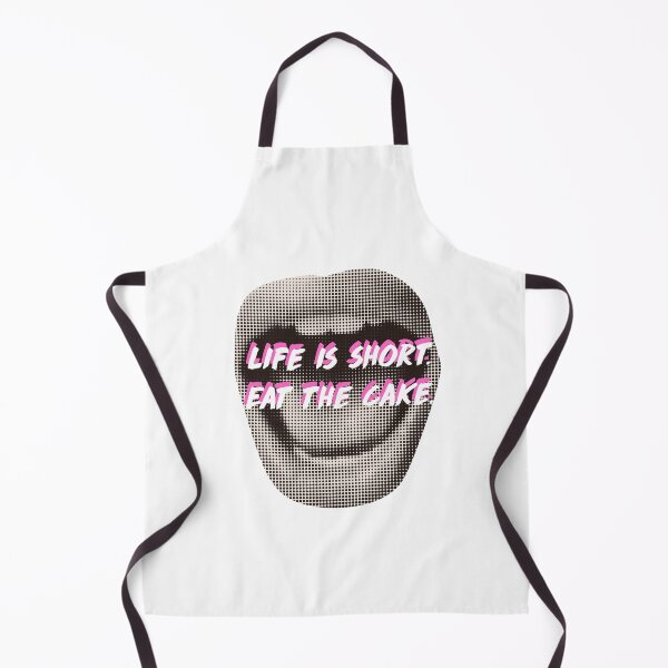 Item preview, Life is Short Eat the cake designed and sold by adesignworld.
