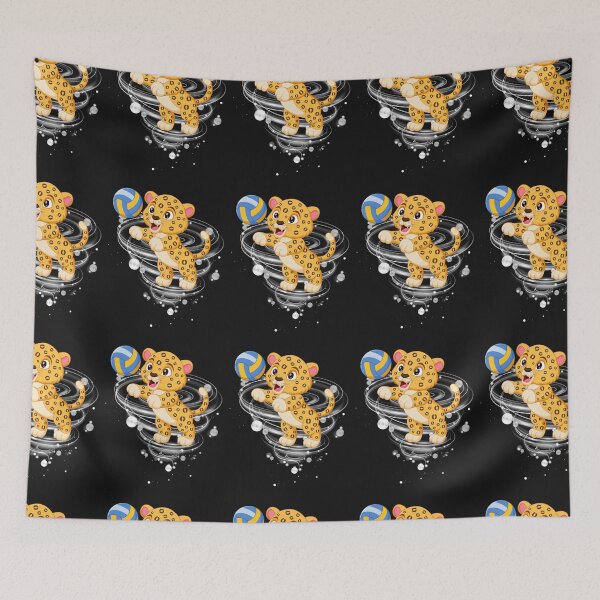 Item preview, Goal Getter: Happy Baby Cheetah Playing Football designed and sold by NINI-7Store.