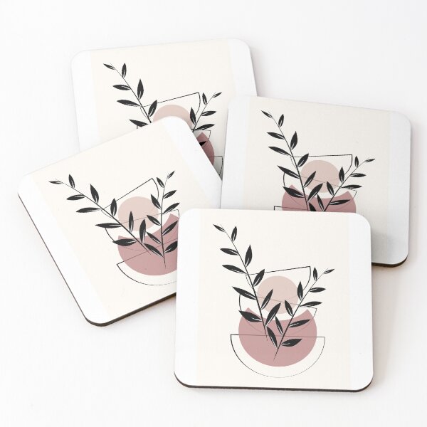Item preview, Minimalist Sun Moon | Aesthetic Celestial Botanical Design designed and sold by Digiartzone.