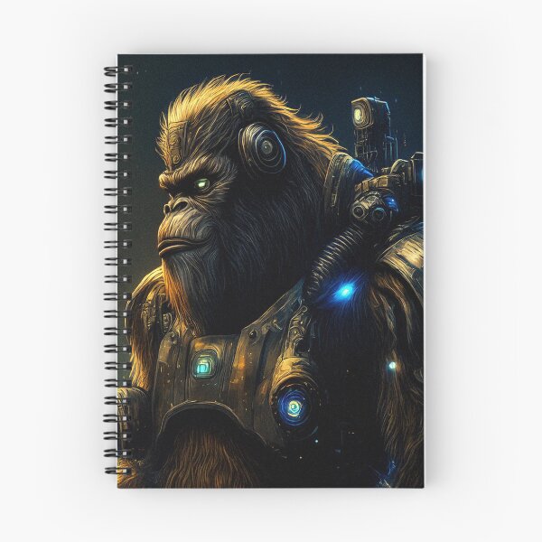 Item preview, Cyber Futuristic Gorilla designed and sold by lapart.