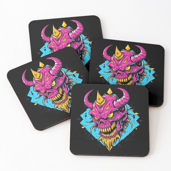 Item preview, Punk Demon Skull Head – Horror Graffiti Monster designed and sold by UNK-Fatigues.