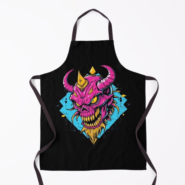 Item preview, Punk Demon Skull Head – Horror Graffiti Monster designed and sold by UNK-Fatigues.