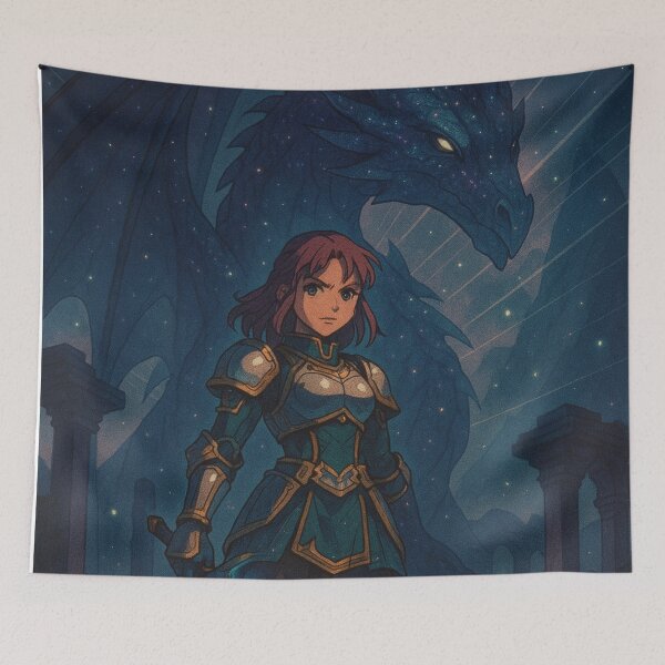 Item preview, Draconic Guardian of the Starry Night designed and sold by JonelleTshirts.