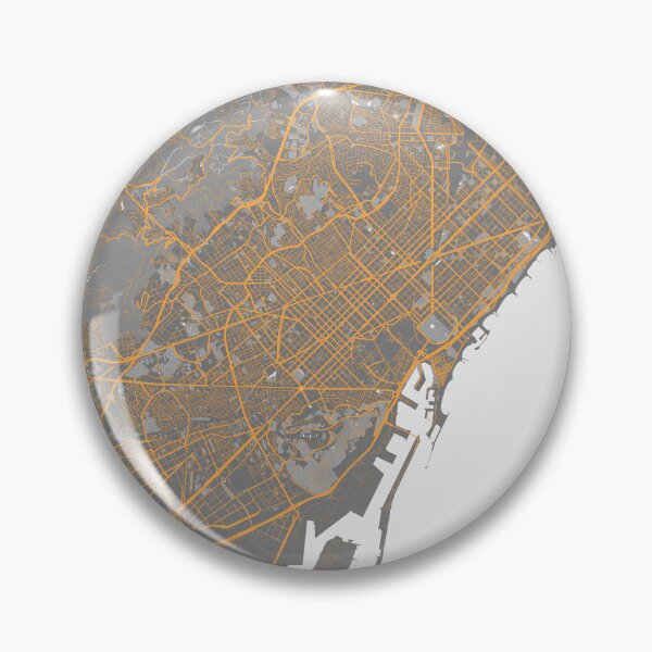 Item preview, Barcelona City Map of Spain - Bauhaus designed and sold by deMAP.