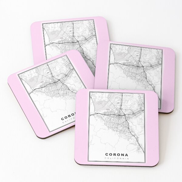 Item preview, Minimalist Corona Map designed and sold by Tamas Das.