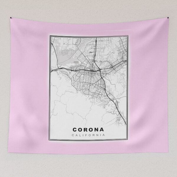 Item preview, Minimalist Corona Map designed and sold by Tamas Das.