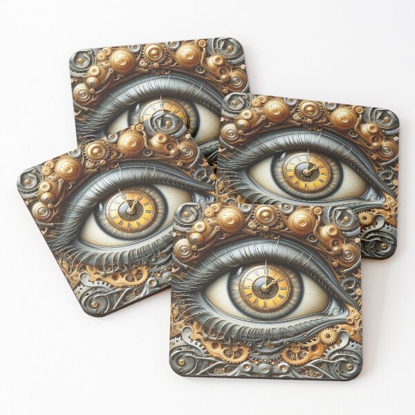 Item preview, Steampunk Clock Eye designed and sold by Intriguing Designs.