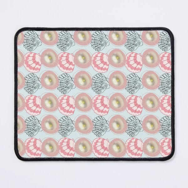 Item preview, Elegant Seashell & Starburst Pattern – Soft Coastal Pastel Design designed and sold by SMHaven93.