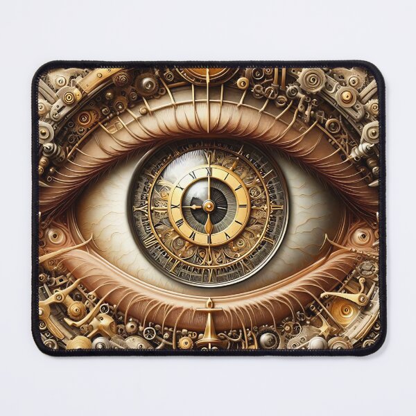 Item preview, Steampunk Clock Eye designed and sold by Intriguing Designs.