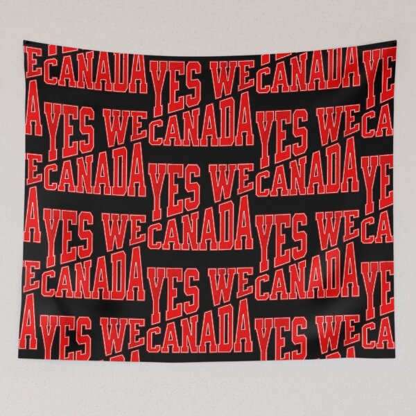 Item preview, YES WE CANADA Canadian Pride Anti-Tariff Protest Political Statement designed and sold by TheTrendsDesk.