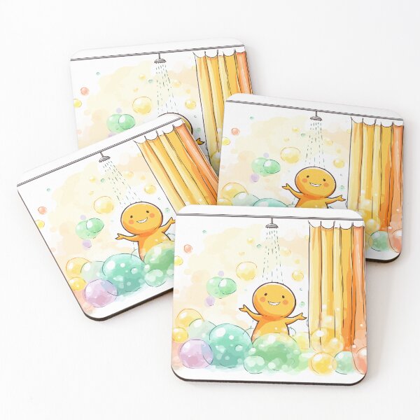 Item preview, Cartoon Showering Design designed and sold by Frostlyn.